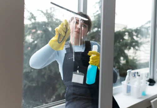 Nettoyage de vitres intérieures et extérieures à Fleurie